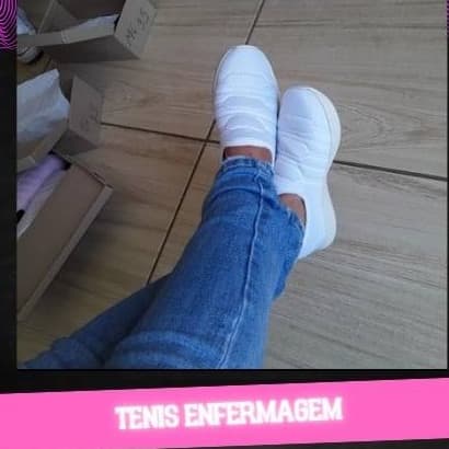 Tênis Feminino branco sapato branco confortável Leve Dia a Dia Caminhada Trabalho Fabricação Própria