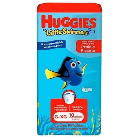 Huggies Fralda Little Swimmers para Praia e Piscina