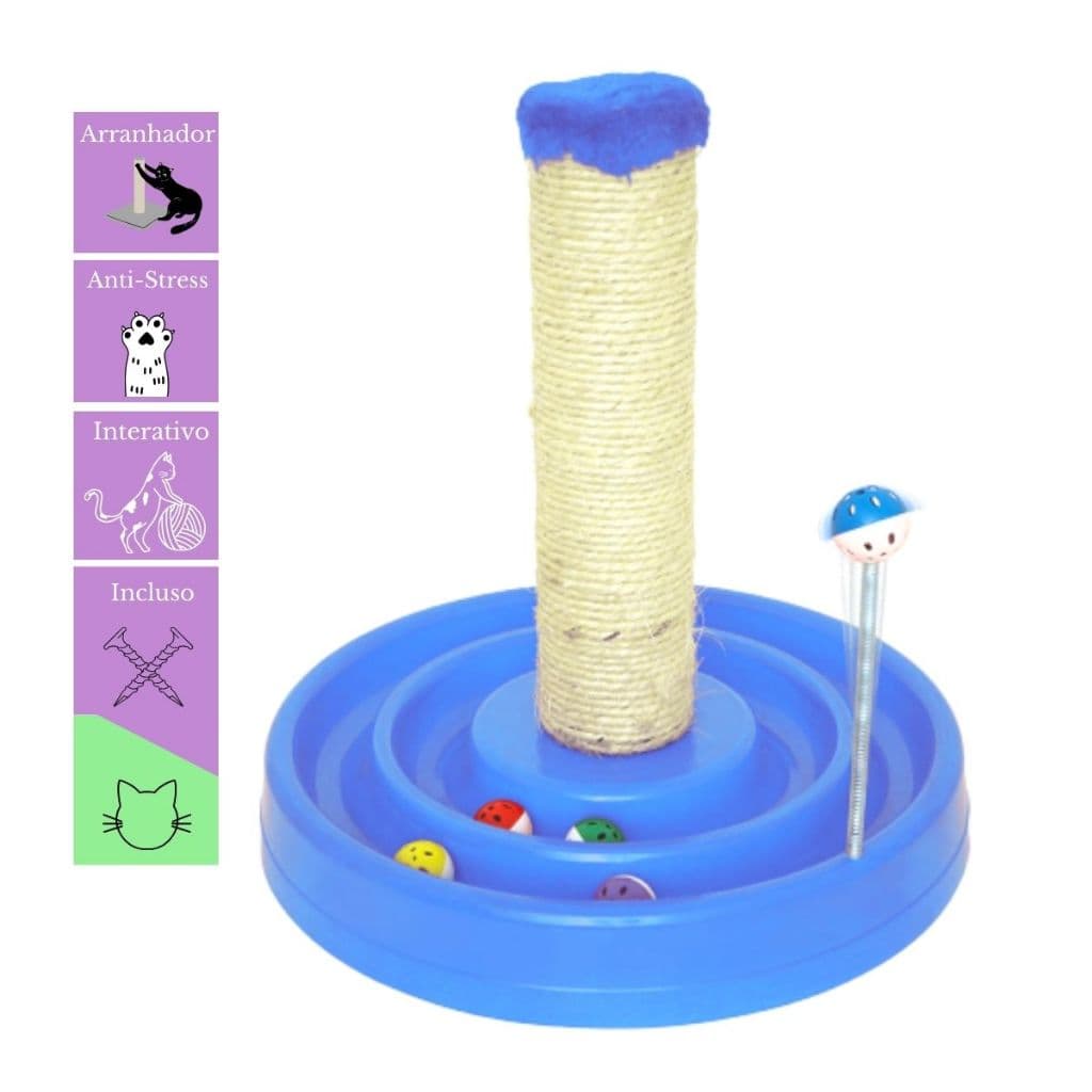 Brinquedo Interativo para Gatos com bolinha Guizo - Catpira
