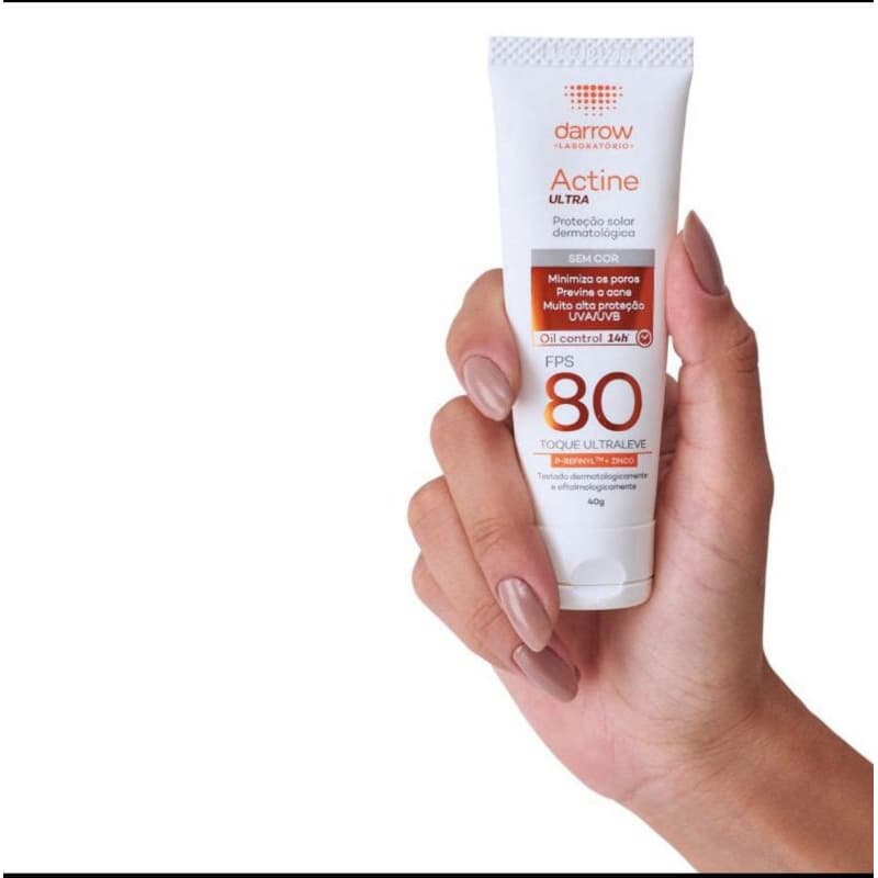 Protetor Solar Actine Ultra FPS 80 - Protetor Solar 40g