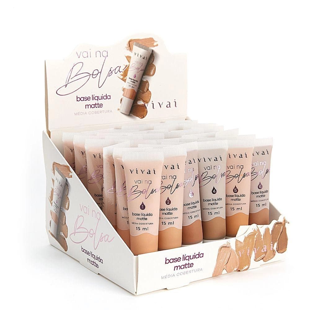 BASE LIQUIDA MATTE VAI NA BOLSA - VIVAI