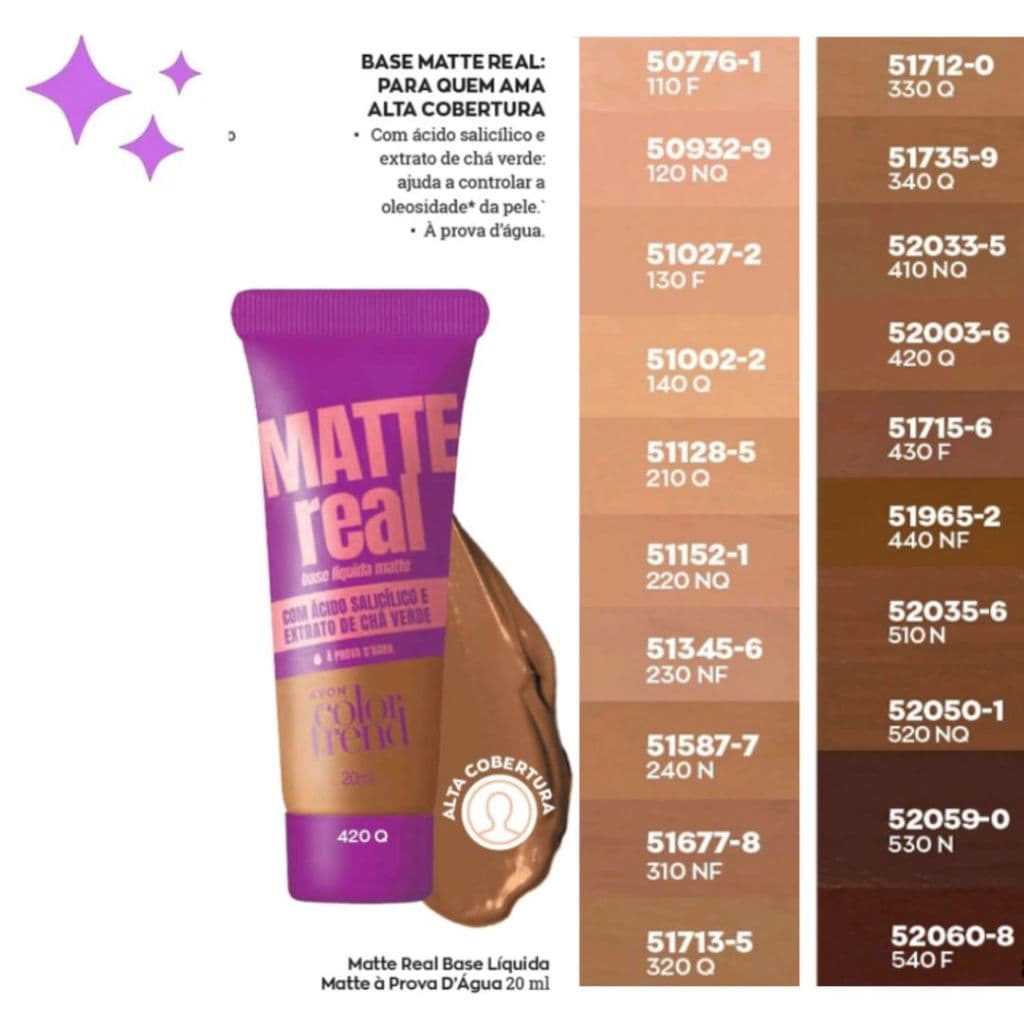 Base Líquida Color Trend Matte Real