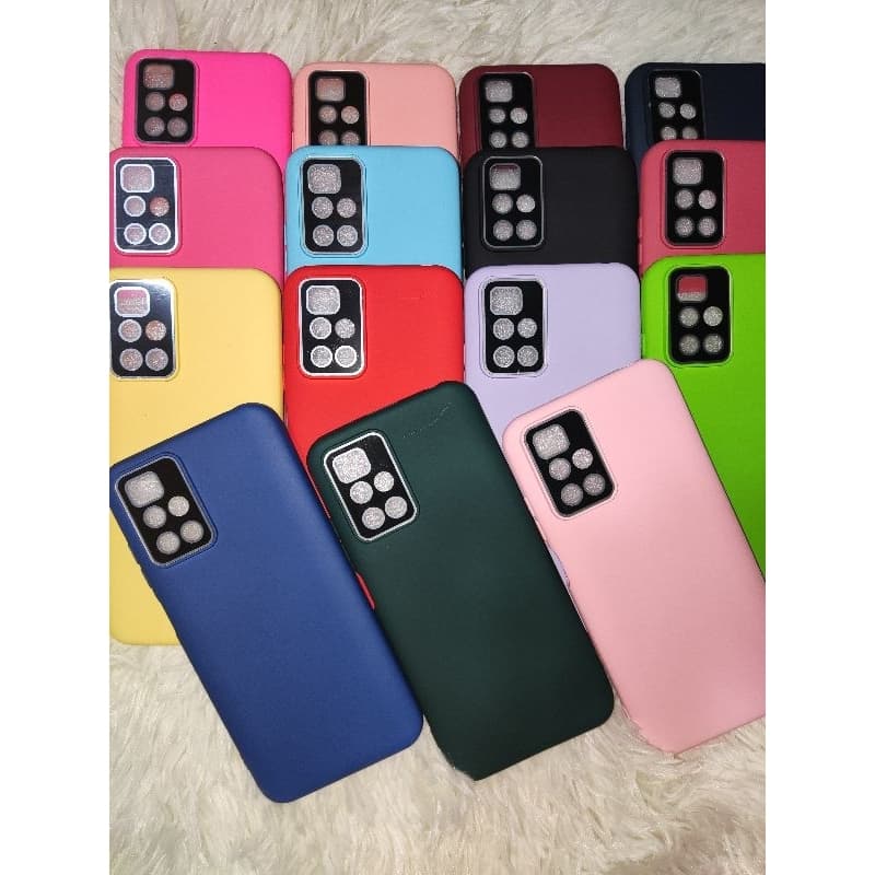 Capinha de celular Para RM 10 Em Silicone Aveludo Com Proteção Da Câmera