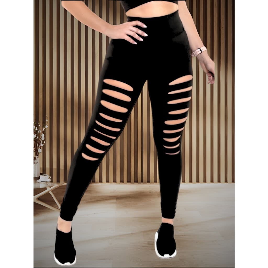Legging Feminina Academia Gilletada  Cintura Alta Leg Fitness Cores Tendencia Primavera Verão