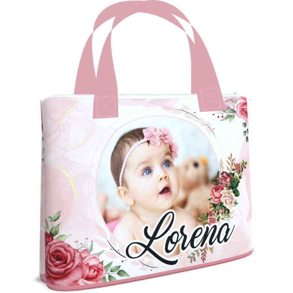 Bolsa Ecobag Maternidade Recém Nascido c/ foto