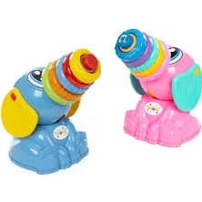 Brinquedo Educativo Edufante Empilhável  na Solapa- ref.4151- Brinquedos Maral P/crianças +6meses.