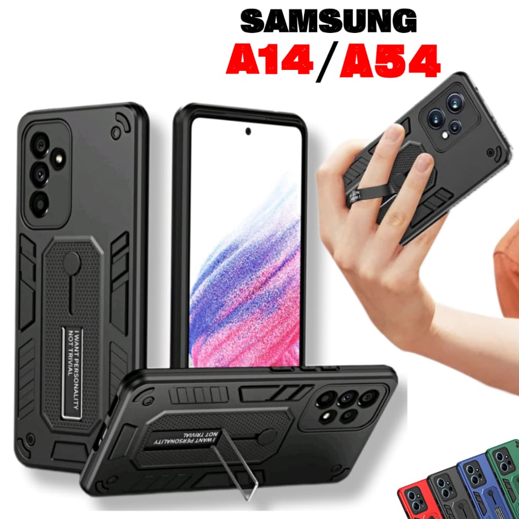 Capa Capinha Anti impacto para Samsung A14 5G / Samsung A54 5G / Samsung  A14 4G / Samsung A54 4G  silicone com suporte