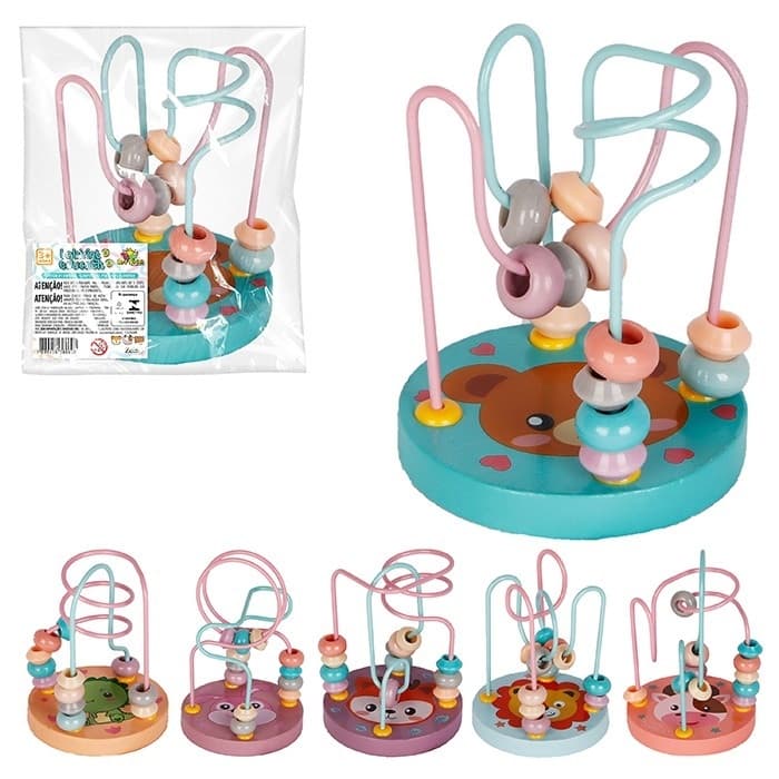 Brinquedo Educativo Mini Aramado Labirinto Educativo 18x12cm