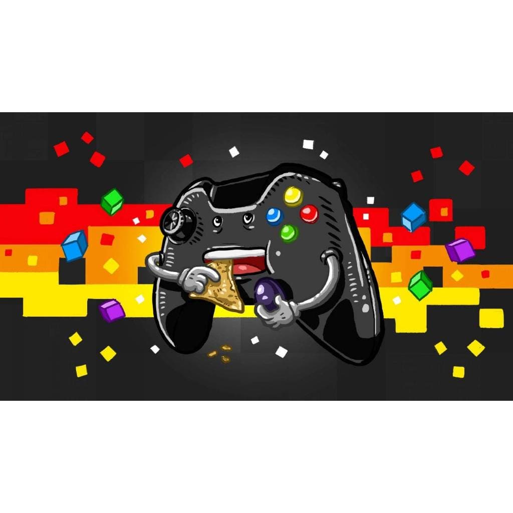Painel festa decorativo infantil  so um bolinho jogo online video game jogo ps nitendo gamer controle