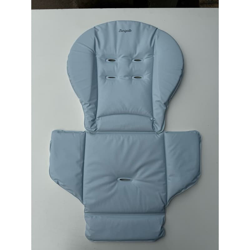 Estofado Capa Cadeira de Alimentação Papa & Soneca Cor Baby Blue Burigotto Original