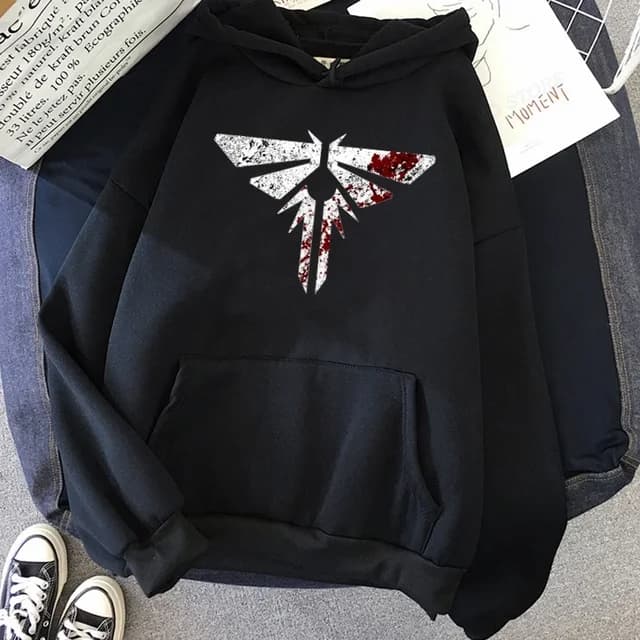 Blusa Moletom Canguru Com Capuz The Last Of Us Seriado Monstros Casaco Unissex