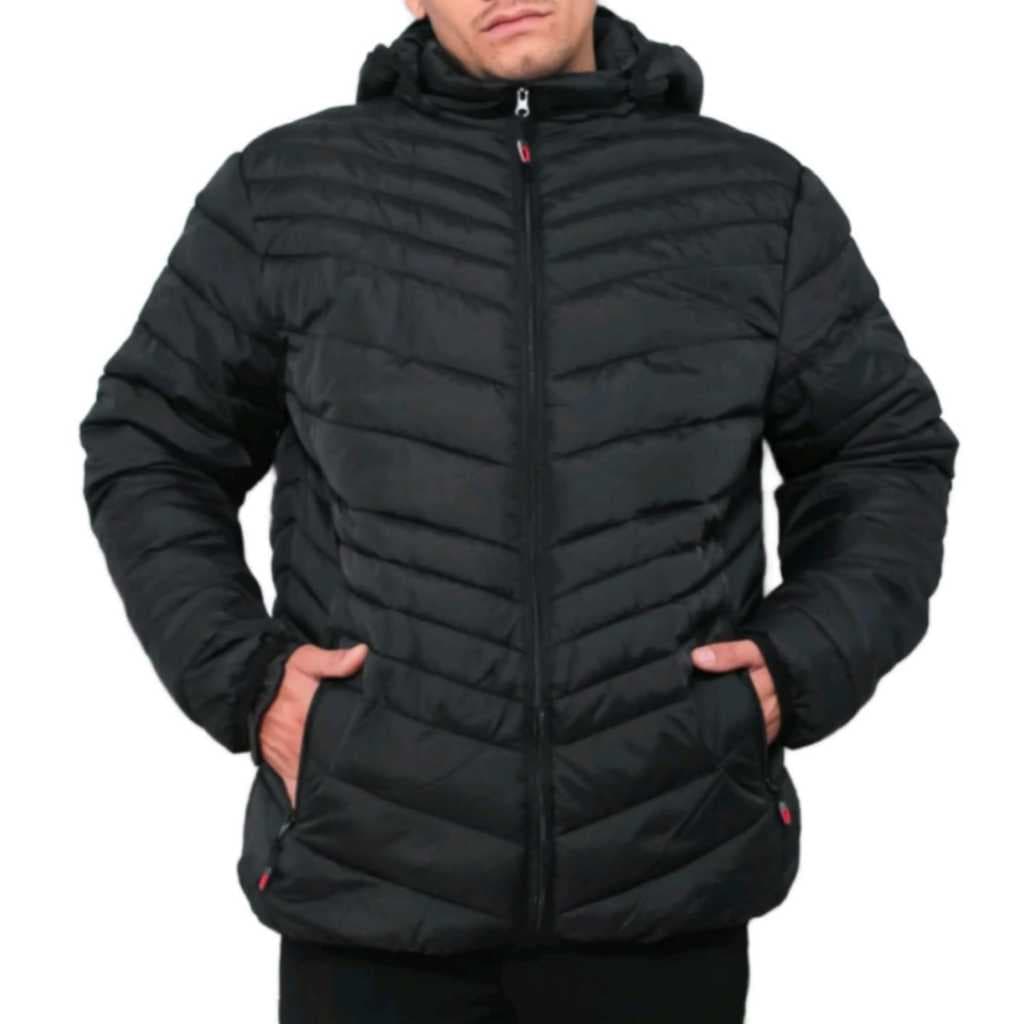 Jaqueta bobojaco gominho masculina motoqueiro forrada com touca capuz
