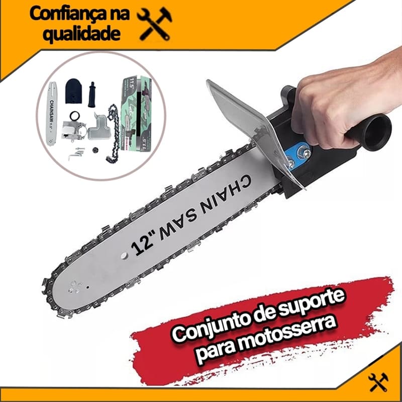 Kit Completo Motosserra Adaptador M10