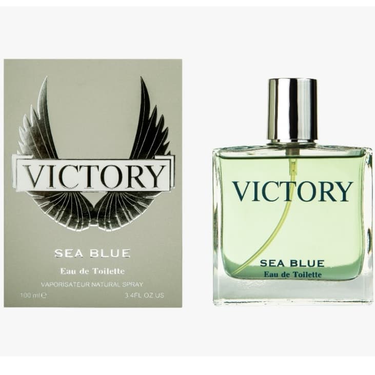Perfume Victory 100ml Masculino Importado Sea Blue Militar