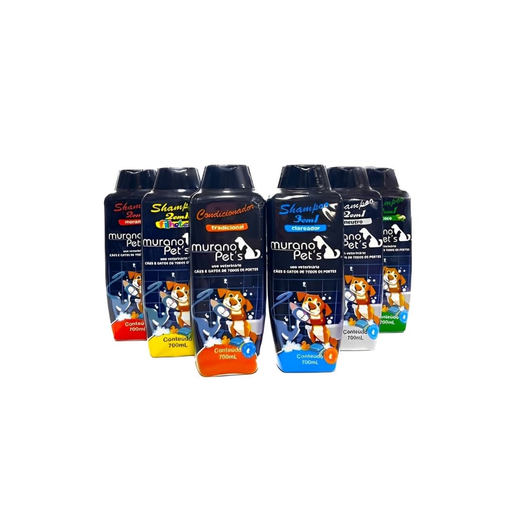 Shampoo para Cães e Gatos Murano Pet's - 700ml