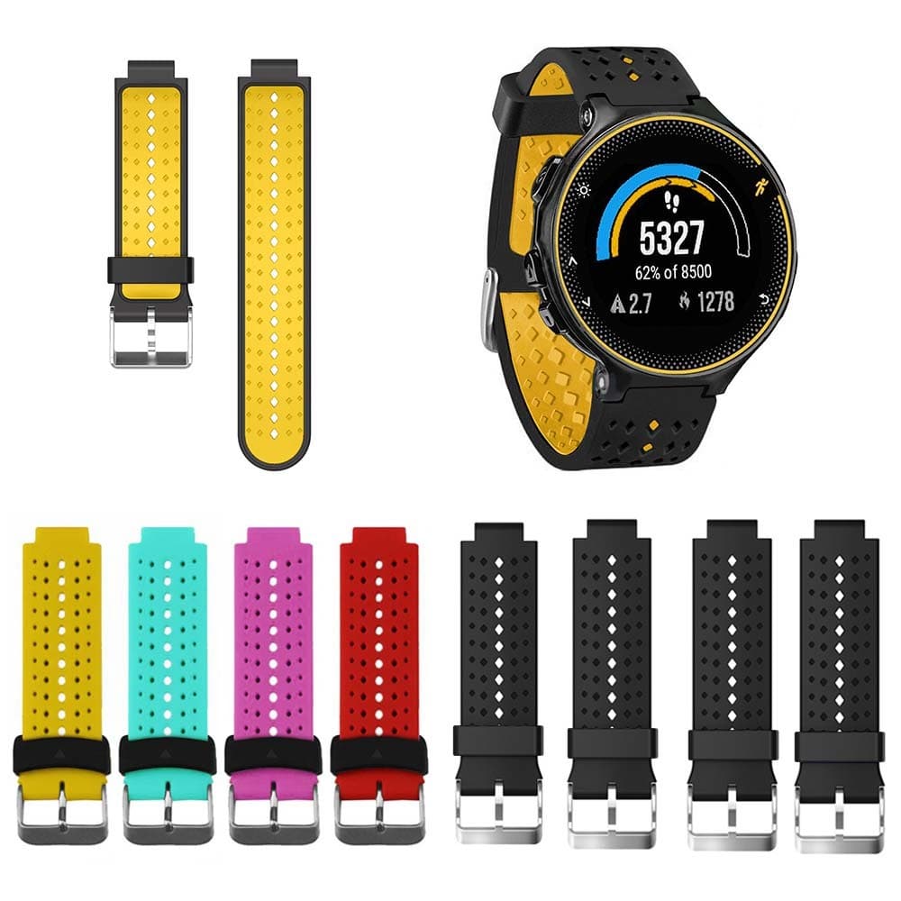 Pulseira Para Smartwatch Luxurier  Forerunner 235 735xt Relógios Monitor Smartwatch Vermelha