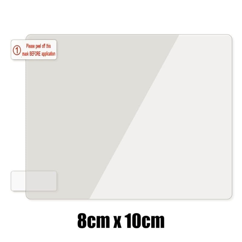 Adesivo Eletrostático Estático para-brisa 10x8cm - parabrisa - colar suporte câmera tabelier dashcam - dvr veicular tag