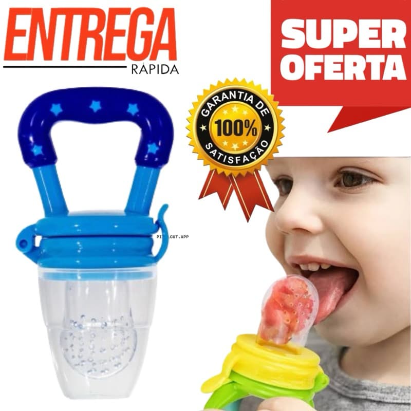 Chupeta Alimentadora Bebe Chupeta De Fruta Silicone Chupeta De Alimentação