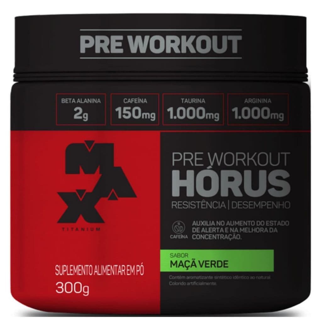 PRE TREINO HORUS POTE 300G MAX TITANIUM