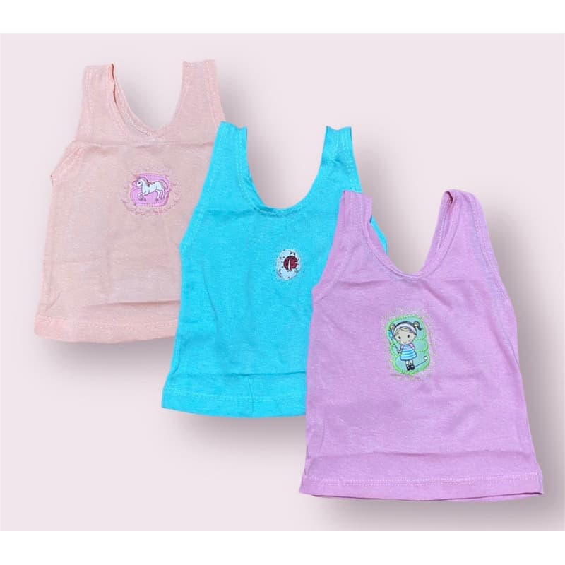 Kit 3 Camisetas RN Bebê Menino Menina