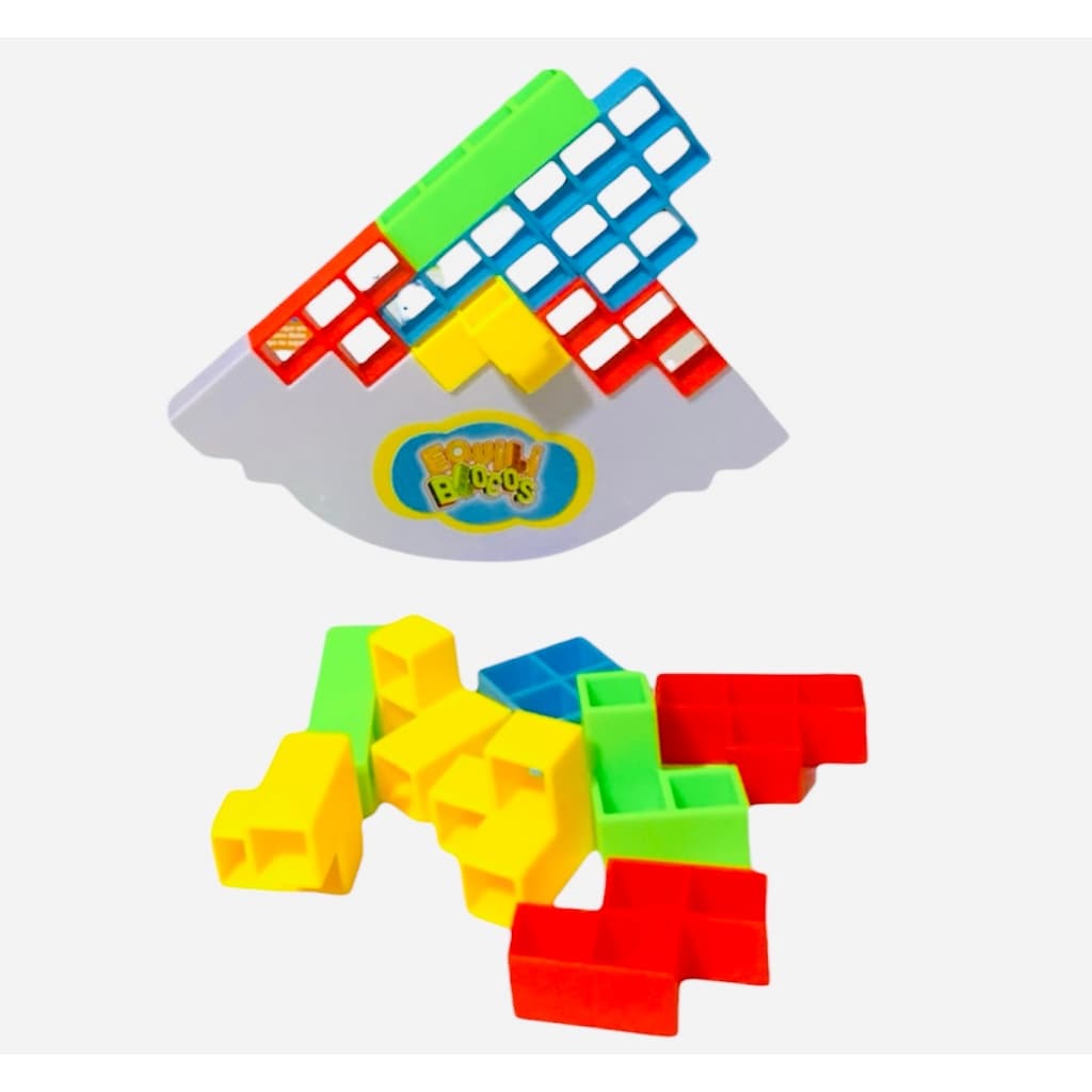 Jogo Tetris Equilibrista Blocos Jogo para a Família Educativo Crianças