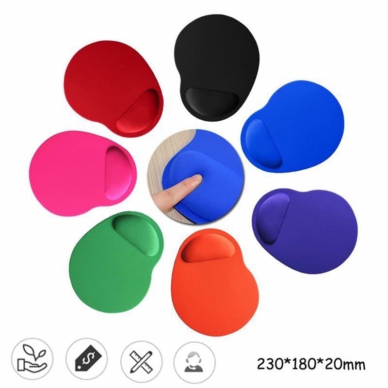 Mouse Pad Ergonômico Com Apoio Descanço De Punho pc notebook gamer conforto colorido