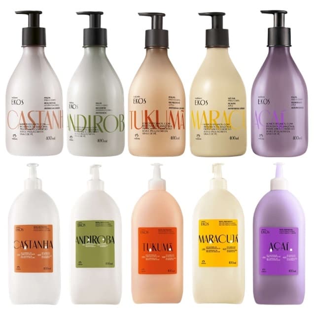 Natura Ekos Polpa Hidratante para o Corpo 250ml - 400ml (Regular ou Refil)