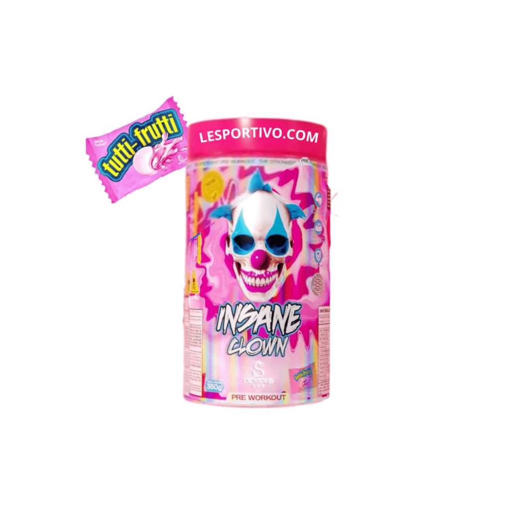 Suplemento Insane Clown 350g Tutti Fruit Pré Treino PROMOÇÃO - Demons Lab