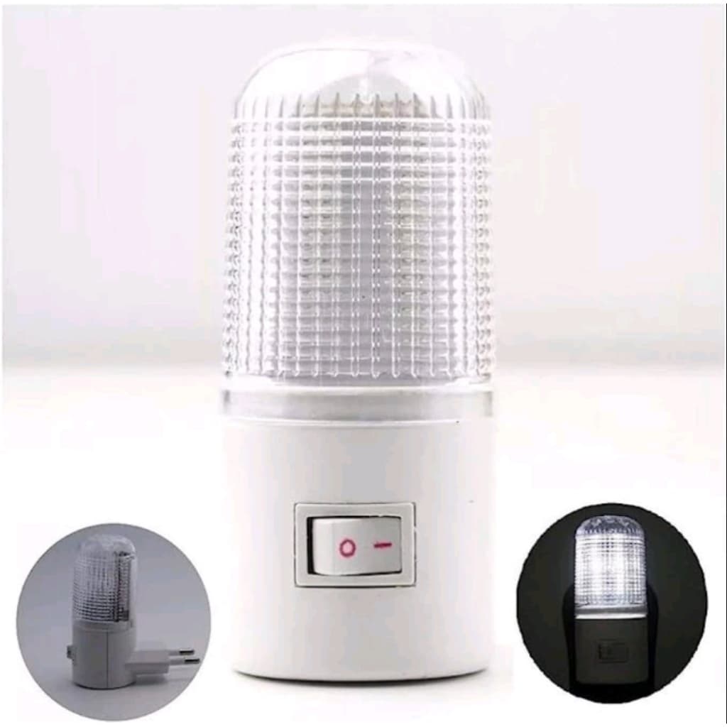 Luminária Mini Abajur Luz Noturno Led Tomada Bivolt Quarto Escritório Luz Suave LED Lâmpada Berço