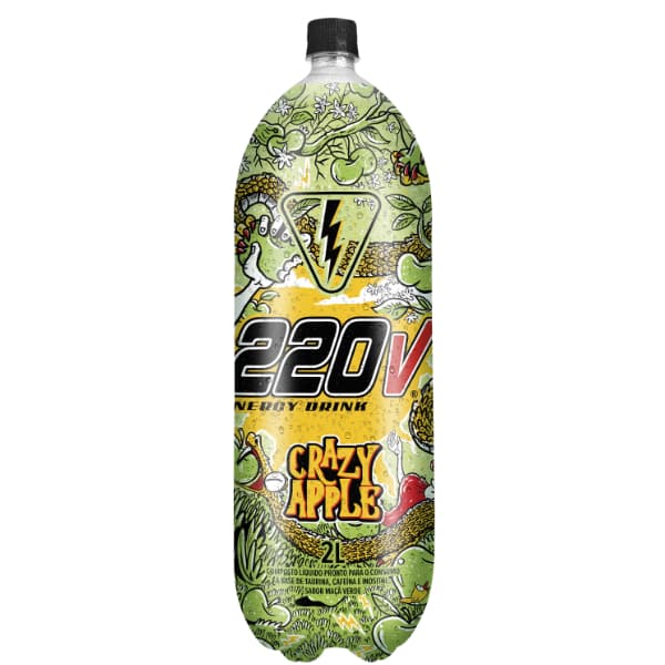 Energético 220V Crazy Apple 2L