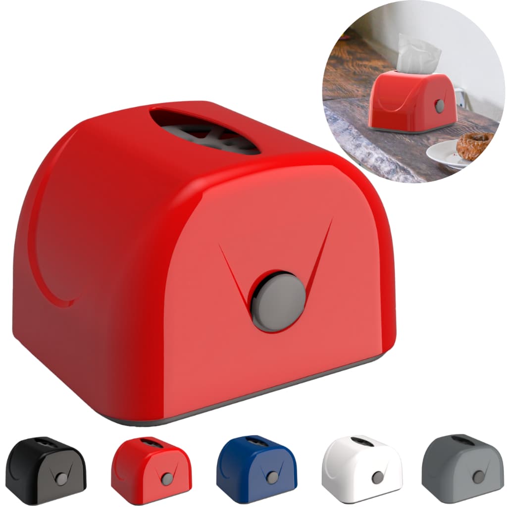 Kit com 4 Porta Guardanapo de Mesa Multiuso Organizador Suporte Papel Interfolhado Easy PuxeUnitermi