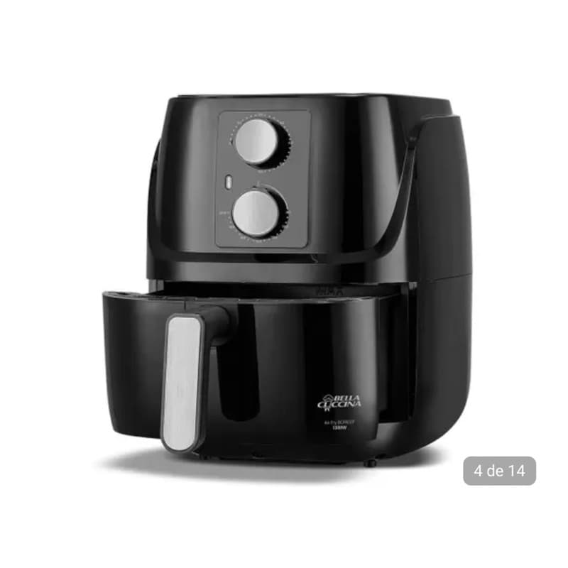 Fritadeira Air Fryer Sem Óleo Britânia Bella Cuccina BCFR02P(open box)