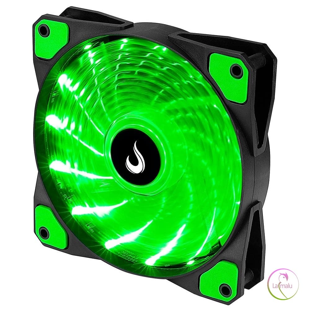 Cooler Fan 120mm Colorido Rise Mode Gamer Led - Cooler Preto Strike TGT