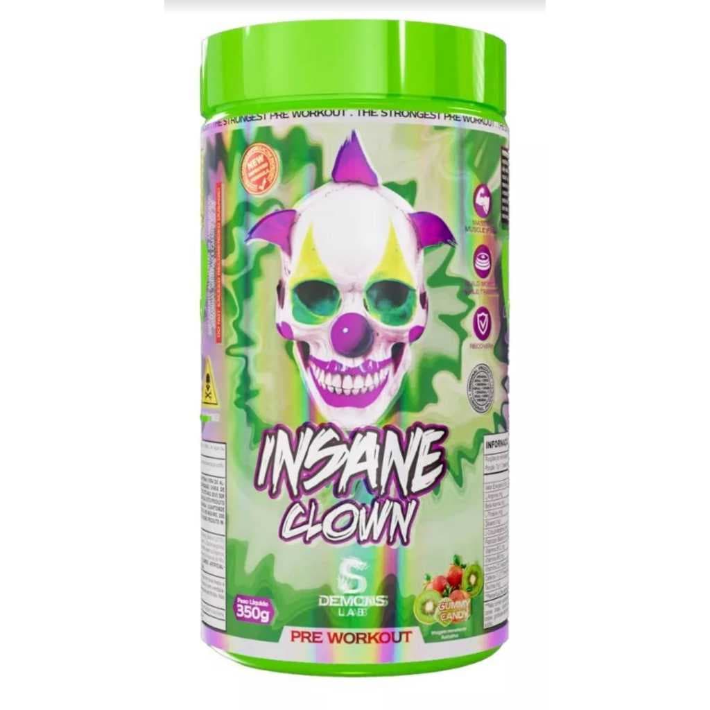 Suplemento Insane Clown 350g Pré Treino OFERTA ENVIO 24H - Demons Lab