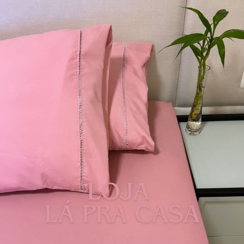 Jogo de Lençol Solteiro Casal Queen e King 400 Fios e Roupa de Cama Com Elástico E Ponto Palito
