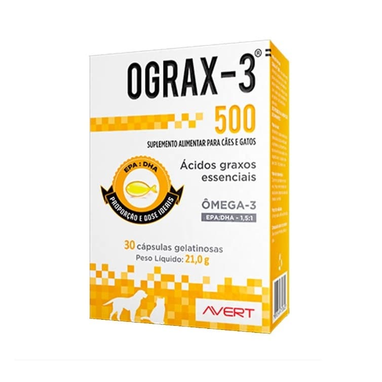 Ograx 3 500 30 Cápsulas Avert