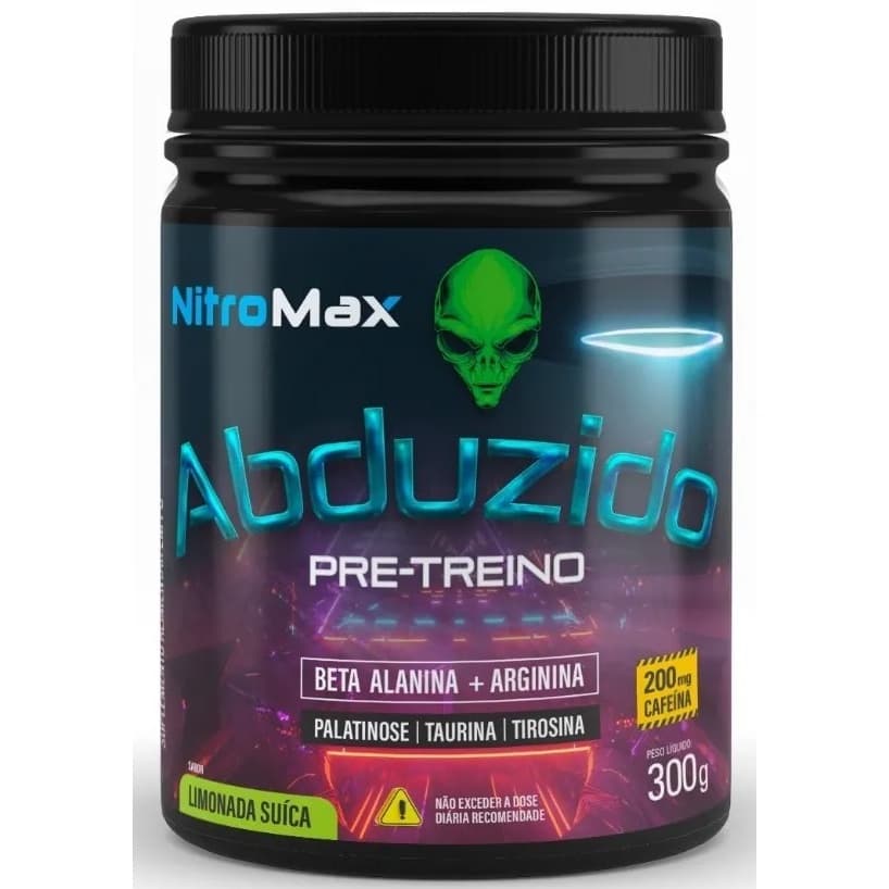 Pre Treino Abduzido - 300g - Máximo Rendimento Pré Workout - Nitromax