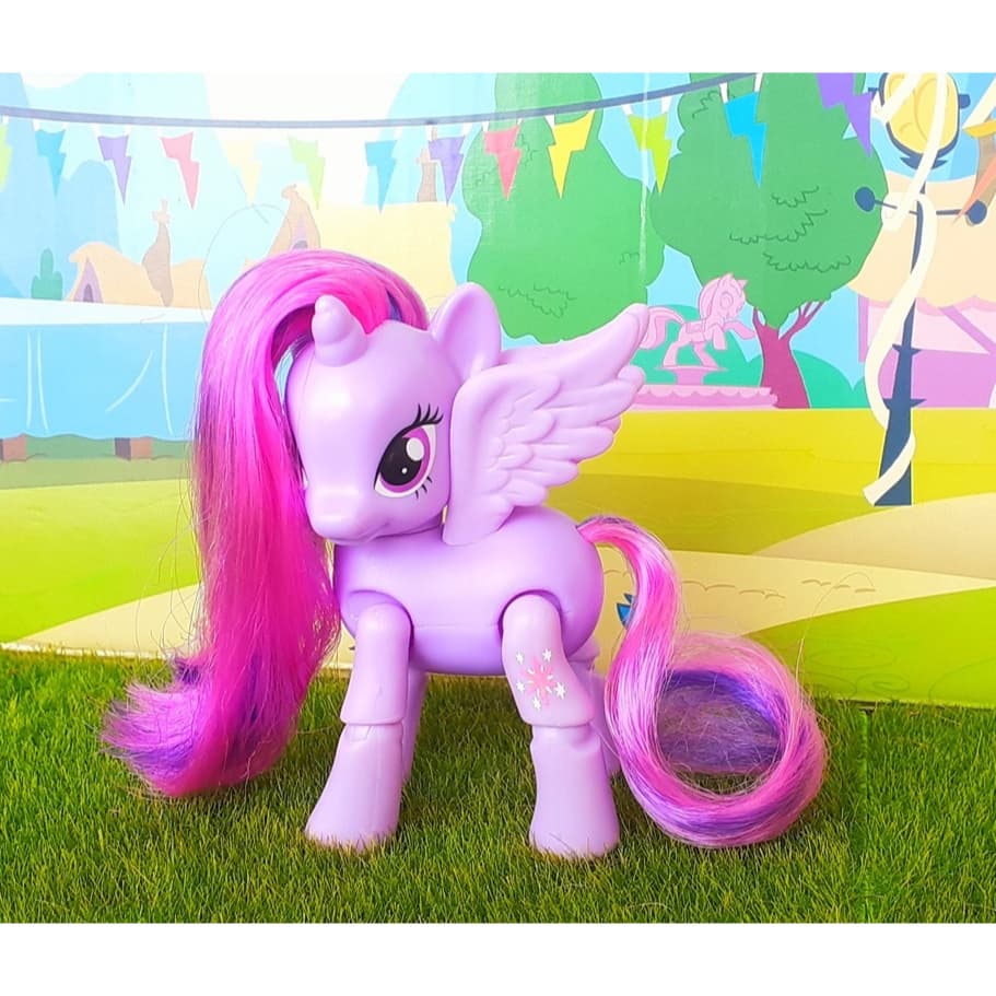 Boneca My little pony - Twilight Sparkle -8cm- Articulada - Original