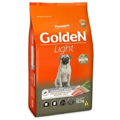 Alimento Golden Ração Cães Adultos Light Mini Bits 10,1Kg Premium Especial Cachorro Dog Pet