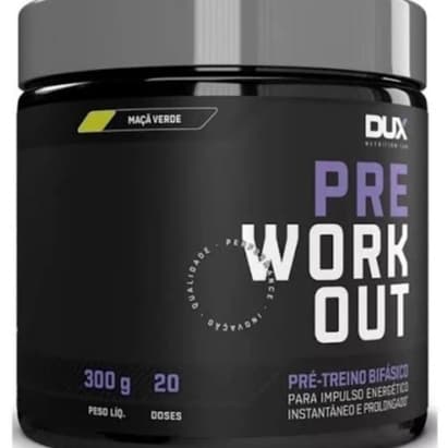 PRE WORKOUT ORIGINAL 300 G DUX (Pré Treino!!!)