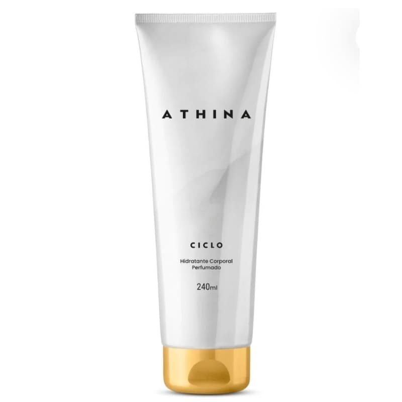 Loção Hidratante Corporal Creme Ciclo Cosméticos Athina 240ml