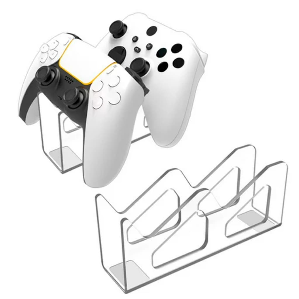 Suporte Porta Controle Joystick Console Manete Console Video game Universal de Acrilico Transparente