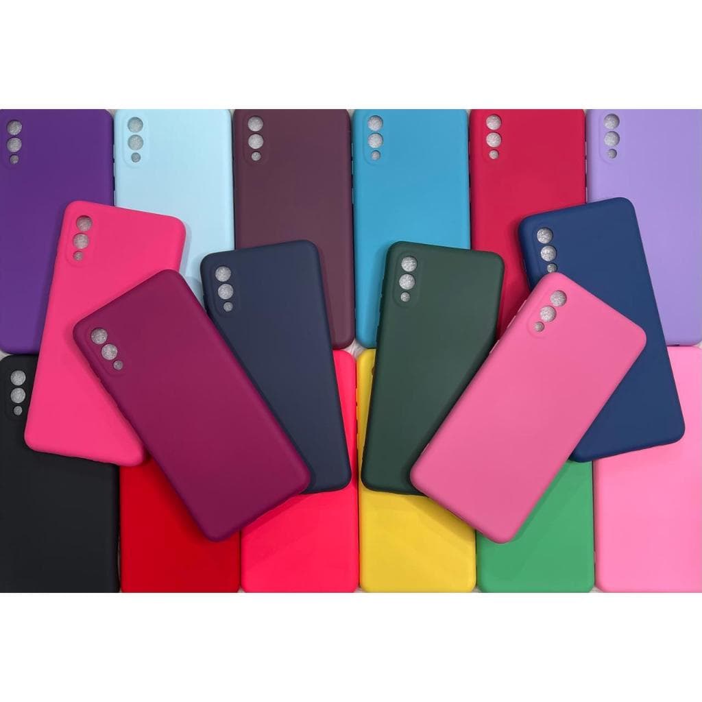 Capa Capinha Para Samsung  A02 A022  Silicone Aveludado Pelicula Case