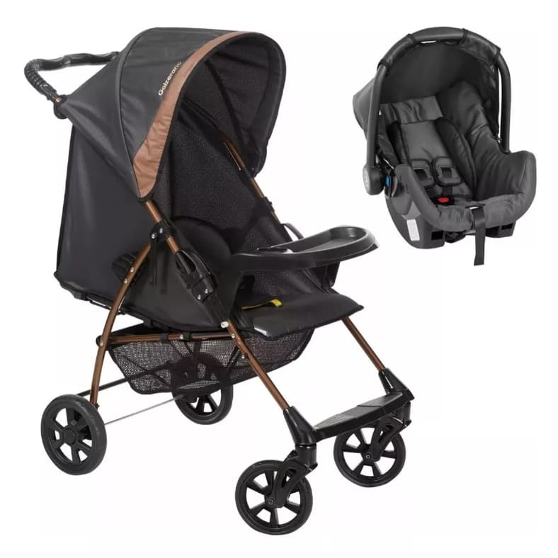 Carrinho De Bebe Galzerano Romano + Bebê/conforto