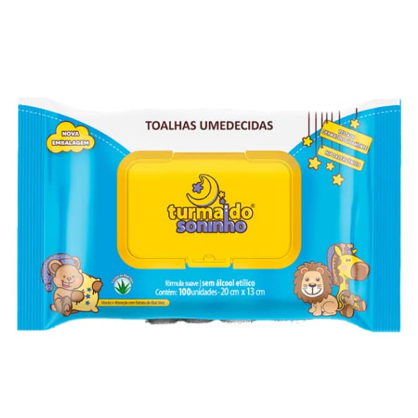Toalha Umedecida Hidrata E Limpa 400unid Lenço Umedecido