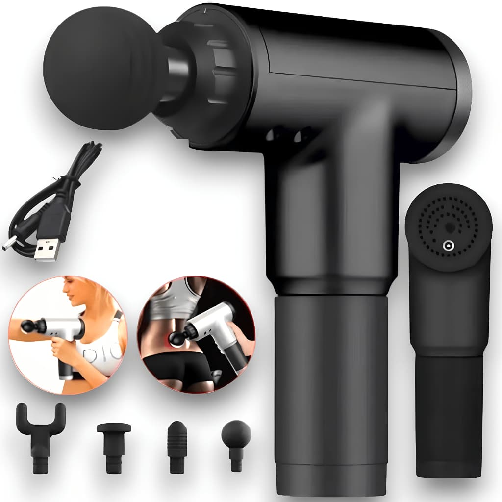 Pistola Massageadora Miofascial Muscular Elétrico Portátil corporal Profissional Fisioterapia original