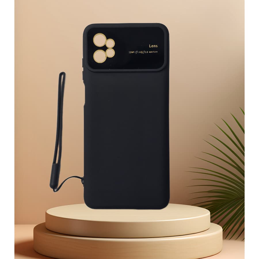 Capinha Capinha  De Celular Compatível G32 Proteção Câmeras Aveludada Com Silicone Com Pulseira Liso REF（ YV3）