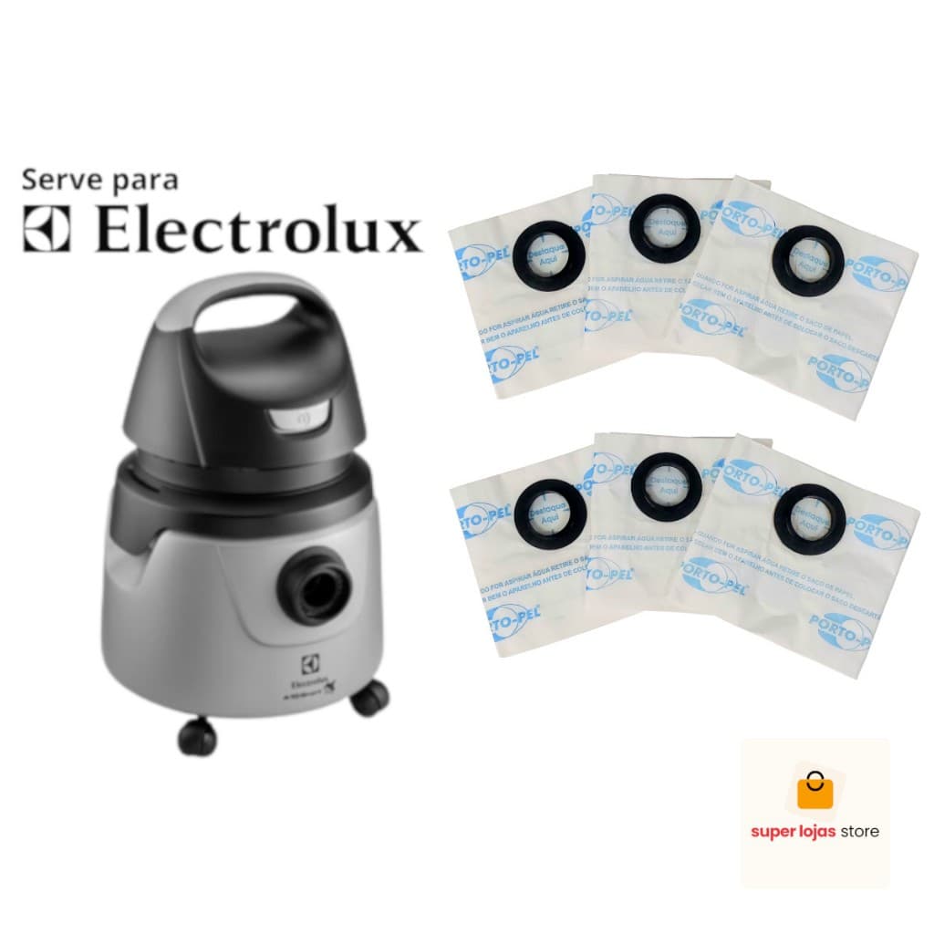 Saco Aspirador Eletrolux A10 Smart Com 6 Unidades