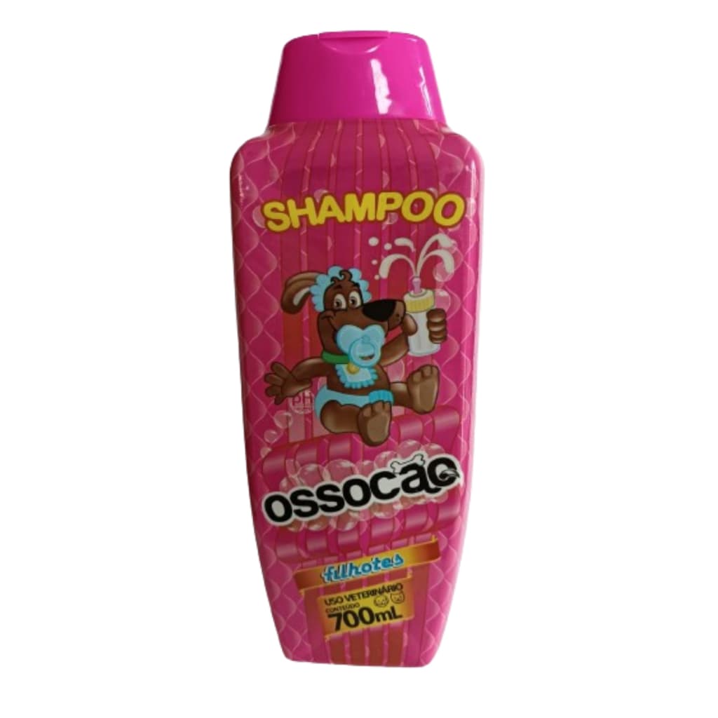 Shampoo Para Cachorros E Gatos Filhotes Fragrância Suave 700ml Unidade Marca Ossocão