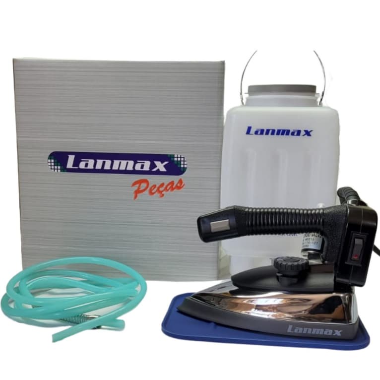 Ferro Passar Roupas A Vapor Profissional Industrial 1000 Watts Gravitacional Lanmax